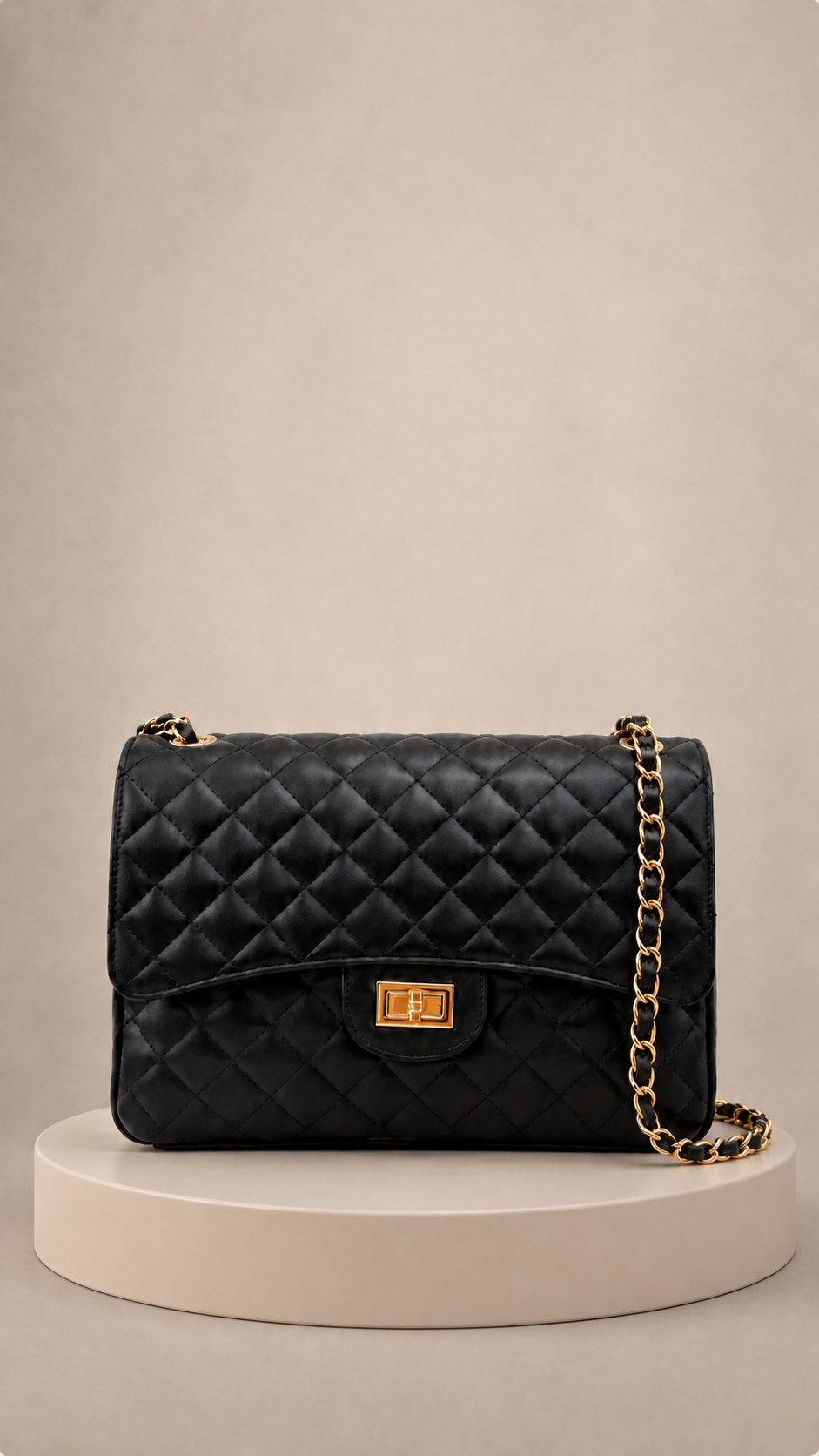 Venice Quilted Shoulder Bag